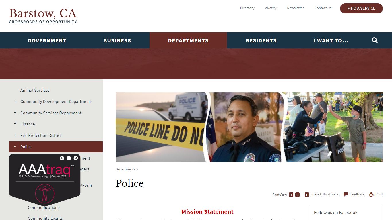 Police | City of Barstow